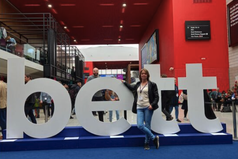 Kuori attends the BETT show in London showcasing EDLA services